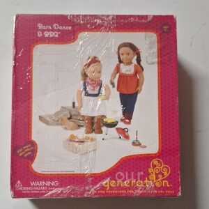 Our Generation NIB Barn Dance Doll Set with Accessories
